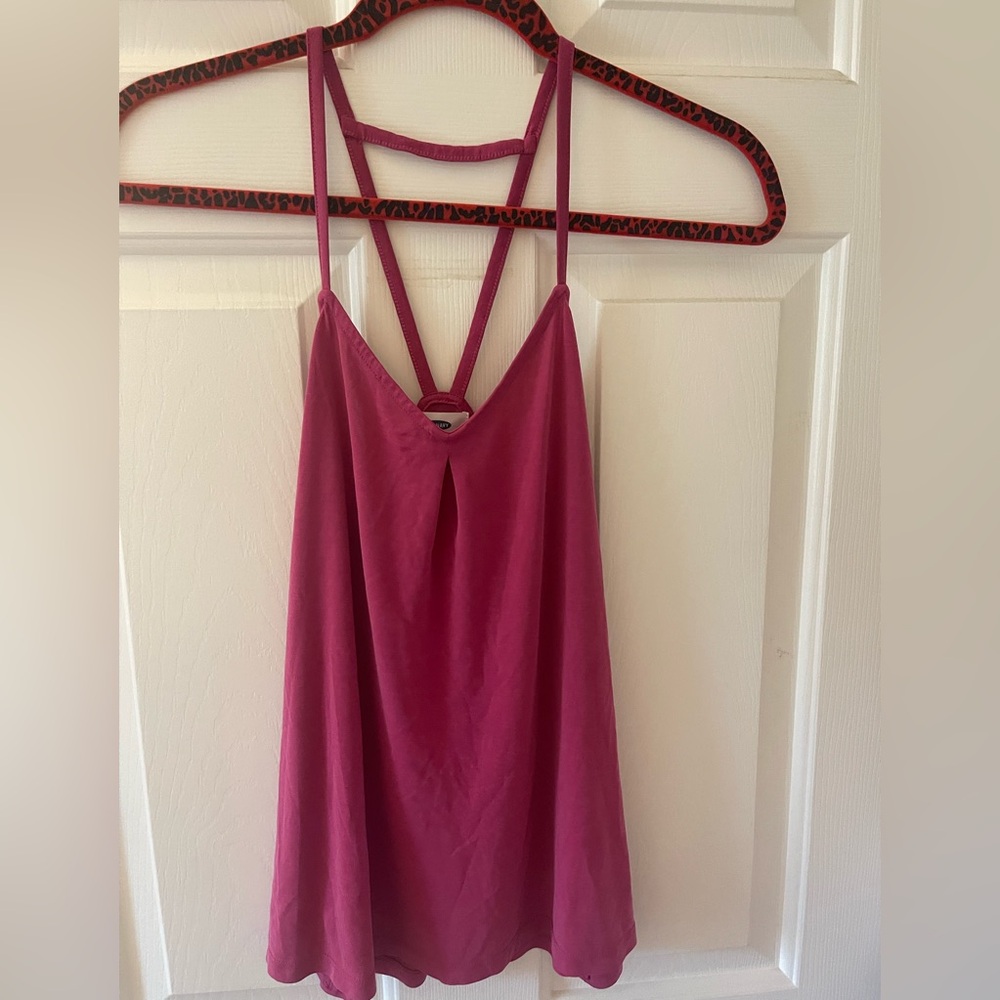 dark pink tank